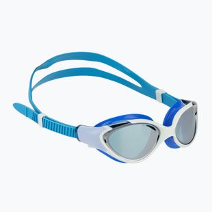 Occhialini da nuoto donna Speedo Biofuse 2.0 Mirror light honeydew/cobalt/silver mirror