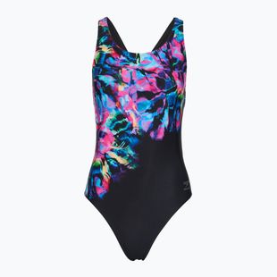 Costume da bagno intero donna Speedo FL Placement Printed Powerback glitchy garden/black