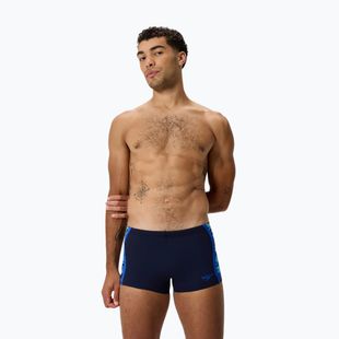 Boxer da nuoto Speedo Hyperboom Splice Aquashort peacoat/deep sapphire