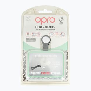 Paradenti Opro Lower Braces white