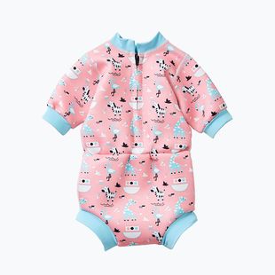 Schiuma per bambini Splash About Happy Nappy Nina's Ark rosa