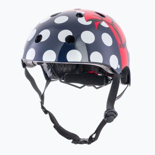 Casco da bici per bambini Hornit PolkaDot navy/bianco/rosso
