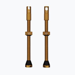 Set di valvole Presta Peaty's X Chris King MK2 Tubeless Valves 80 mm mango