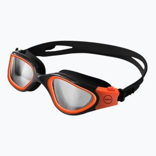 Occhiali da nuoto ZONE3 Vapour fotocromatici/nero/arancione hi-vis