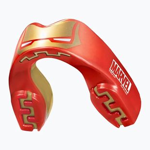 SAFEJAWZ proteggi-mascella per bambini Marvel Iron Man rosso