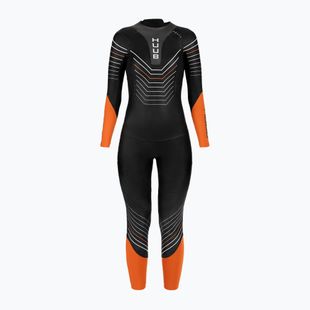 Schiuma da triathlon da donna HUUB Araya 2:4 nero/arancio