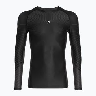 Rashguard a manica lunga FUMETSU Competitor MK2 nero/nero