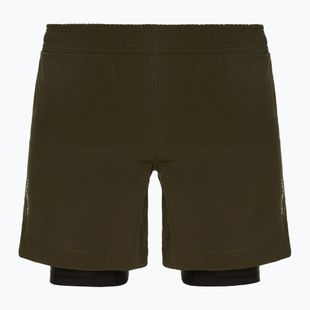 Pantaloncini da allenamento FUMETSU da uomo Origins Dual Layer kaki