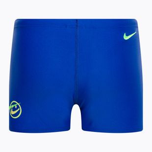 Boxer da bagno da bambino Nike Multi Logo Square Leg game royal