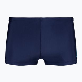 Pantaloncini da bagno Nike Logo Square da uomo, blu notte