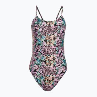 Costume da bagno intero donna Nike Hydrastrong Multi Print rosa fiorito