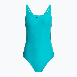 Costume intero donna Nike Logo Tape Fastback dusty cactus