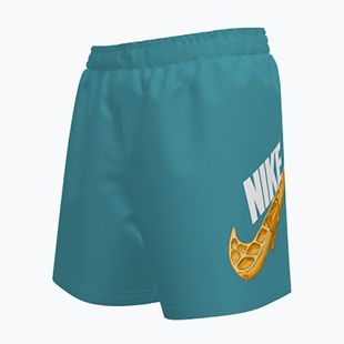 Pantaloncini da bagno da bambino Nike Swoosh Waffle 4" Volley dusty cactus