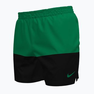 Pantaloncini da bagno da uomo Nike Split 5" Volley verde stadio