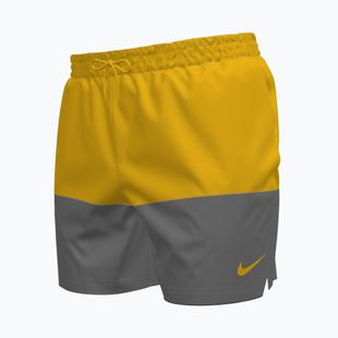 Pantaloncini da bagno Nike Split 5" Volley da uomo, oro universitario