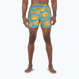 Pantaloncini da bagno Nike Multi Print 5" Volley da uomo, cactus polveroso