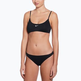 Costume da bagno due pezzi donna Nike Essential Bralette Bikini nero
