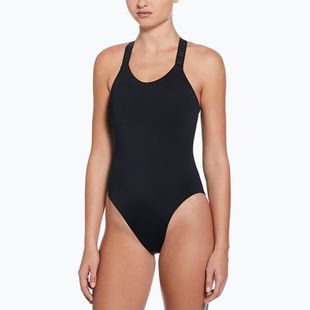 Costume intero donna Nike Hydralock Fusion Racerback nero