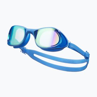 Occhialini da nuoto Nike Expanse Mirrored blu università