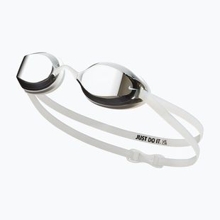 Occhialini da nuoto Nike Legacy Comfort Mirrored silver