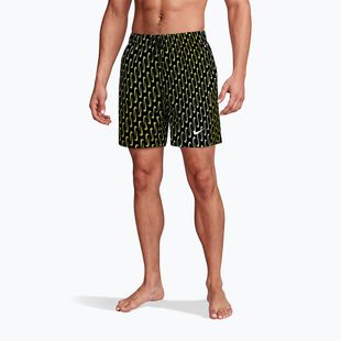 Shorts da bagno uomo Nike Breaker Swoosh 5" Volley black