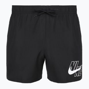 Shorts da bagno uomo Nike Lap Logo 5" Volley black
