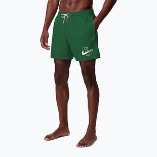 Shorts da bagno uomo Nike Lap Logo 5" Volley malachite