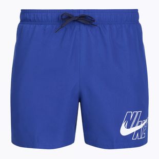 Shorts da bagno uomo Nike Logo Lap 5" Volley game royal