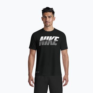 Maglietta da uomo Nike Hydroguard Ocean Merge black