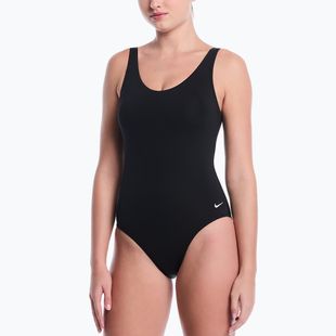 Costume da bagno intero da donna Nike Essential U-Back black