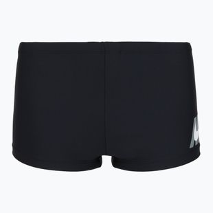 Boxer da bagno da uomo Nike Logo Graphic Square Leg black
