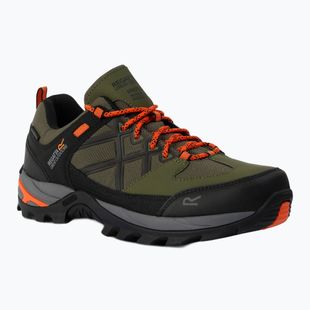 Scarpe da trekking da uomo REGATTA Samaris III Low cypress green/blaze orange