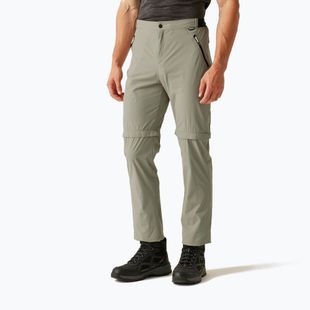 Pantaloni da trekking da uomo REGATTA Travel Light Z/O Packaway sabbia dorata