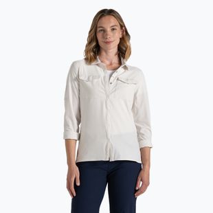 Craghoppers Donna NosiLife Pro Camicia a maniche lunghe III seasalt trekking shirt