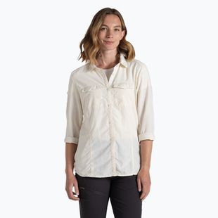 Camicia Craghoppers NosiLife Adventure a maniche lunghe III da donna per il trekking al sale marino
