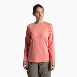Maglia a maniche lunghe da trekking da donna Craghoppers NosiLife Nour Long Sleeve spiced apricot