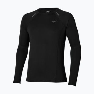 Longsleeve da running uomo Mizuno Active Dryaeroflow black