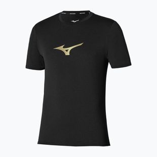 Maglia da corsa da uomo Mizuno Core Runbird Short Sleeve Tee black