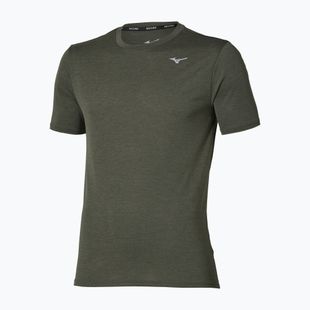 Maglia da corsa da uomo Mizuno Core Run Short Sleeve Tee forest night