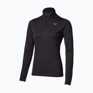 Felpa da corsa donna Mizuno Core Impulse Half Zip Long Sleeve Tee phantom