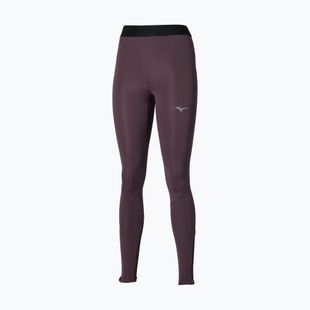 Leggings da corsa da donna Mizuno Core Impulse Long Tight raisin