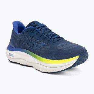 Scarpe da corsa uomo Mizuno Wave Sky 9 estate blue/sirius/lightning yellow