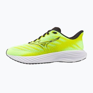 Scarpe da corsa per bambini Mizuno Enerzy Rider Jr lime pulp/black oyster/evening primrose