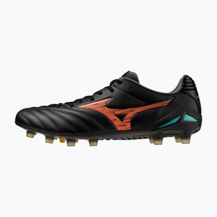 Scarpe da calcio Mizuno Monarcida Neo III Pro FG black/lava orange/arcadia