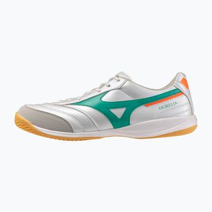 Scarpe da calcio Mizuno Morelia Sala Pro IN white/arcadia/lava orange