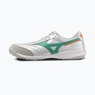 Scarpe da calcio Mizuno Morelia Sala Pro TF white/arcadia/lava orange