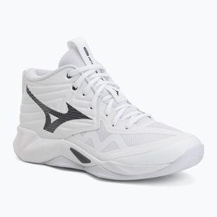 Scarpe da pallavolo Mizuno Wave Momentum Pro Mid white/metallic gray/black