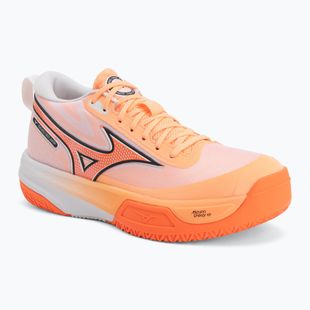 Scarpe da pallavolo Mizuno Neo Jump flamingo corallava orange/white