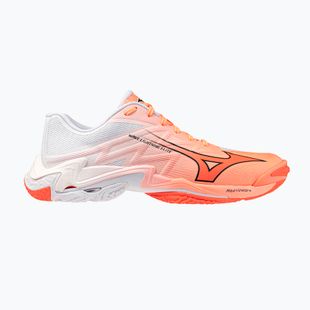 Scarpe da pallavolo Mizuno Wave Lightning Elite flamingo coral/lava orange/white