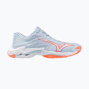 Scarpe da pallavolo donna Mizuno Wave Lightning Elite blue finch/white/lava orange